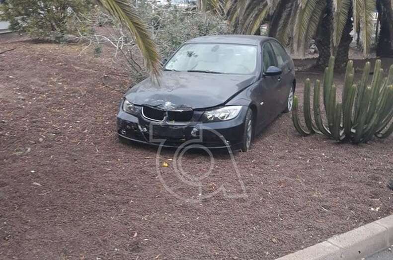 Uno de los vehículos afectados/TA.